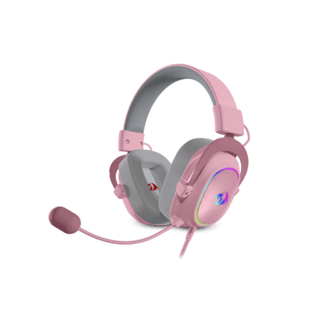 Auricular Redragon Zeus‑X H510P RGB Pink